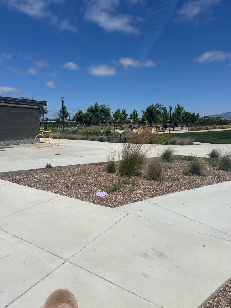walking near me in Don Biddle Community Park in spring