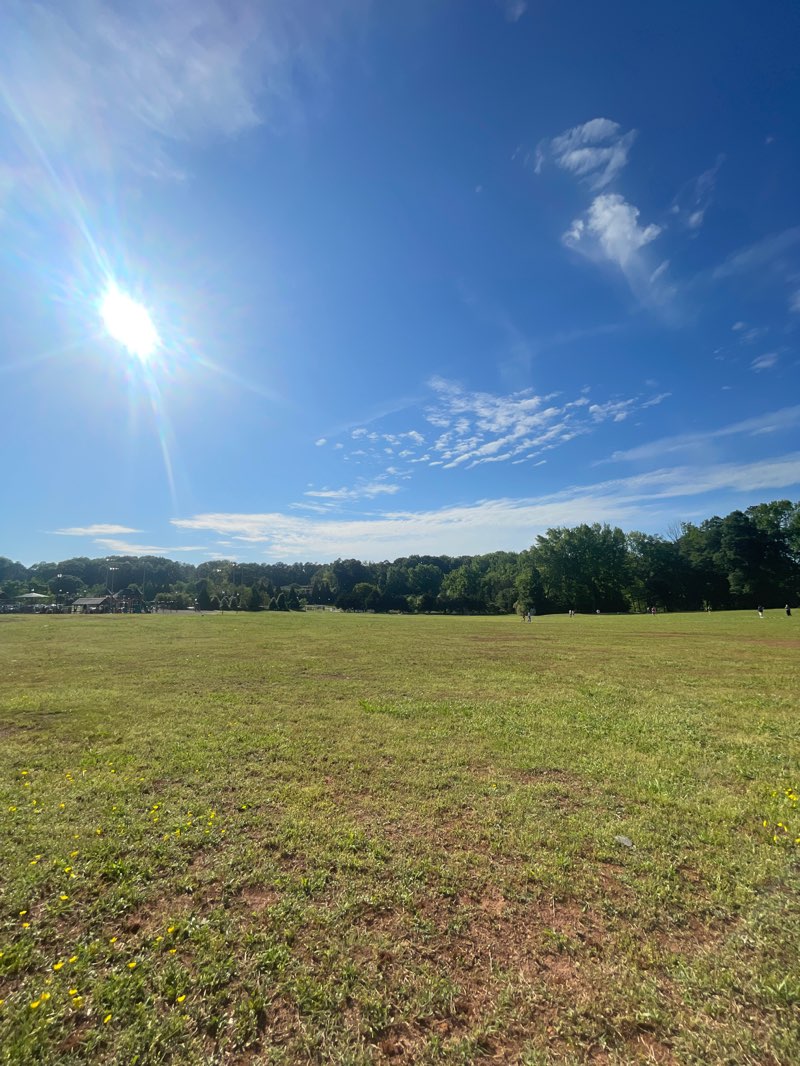 walking near me in Swift-Cantrell Park in spring