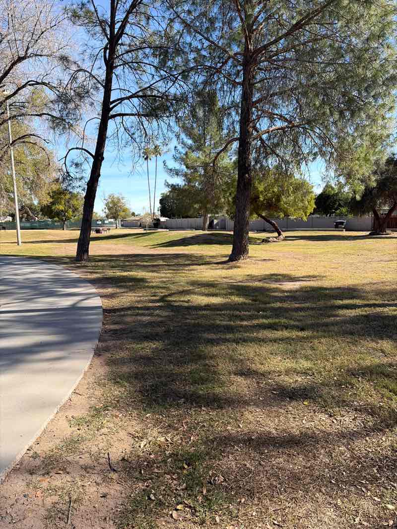 walking near me in Selleh Park in winter