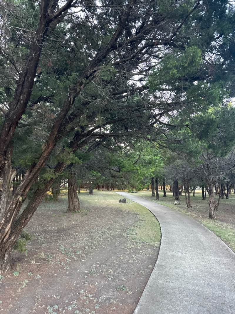 walking near me in Longhorn Park in autumn