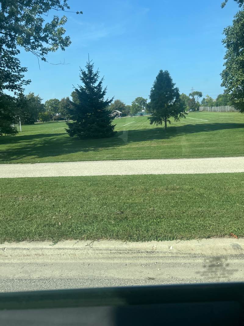 walking near me in Hamlin Park in autumn