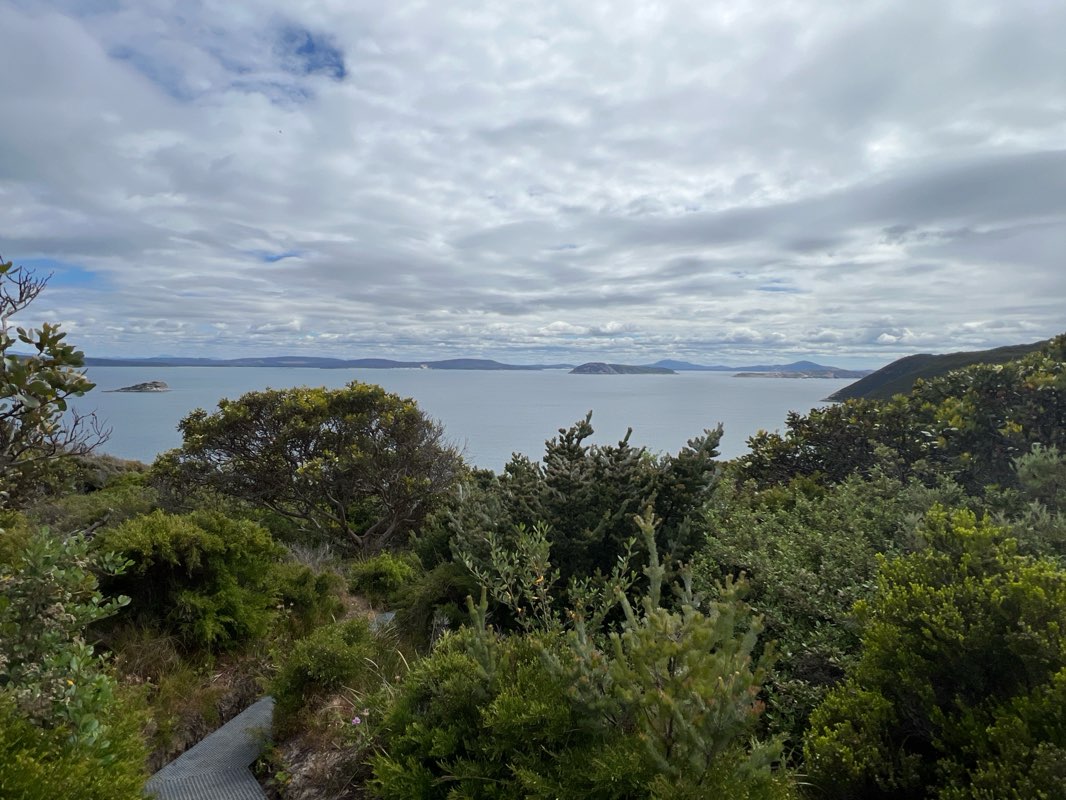 walking near me in Torndirrup National Park in spring
