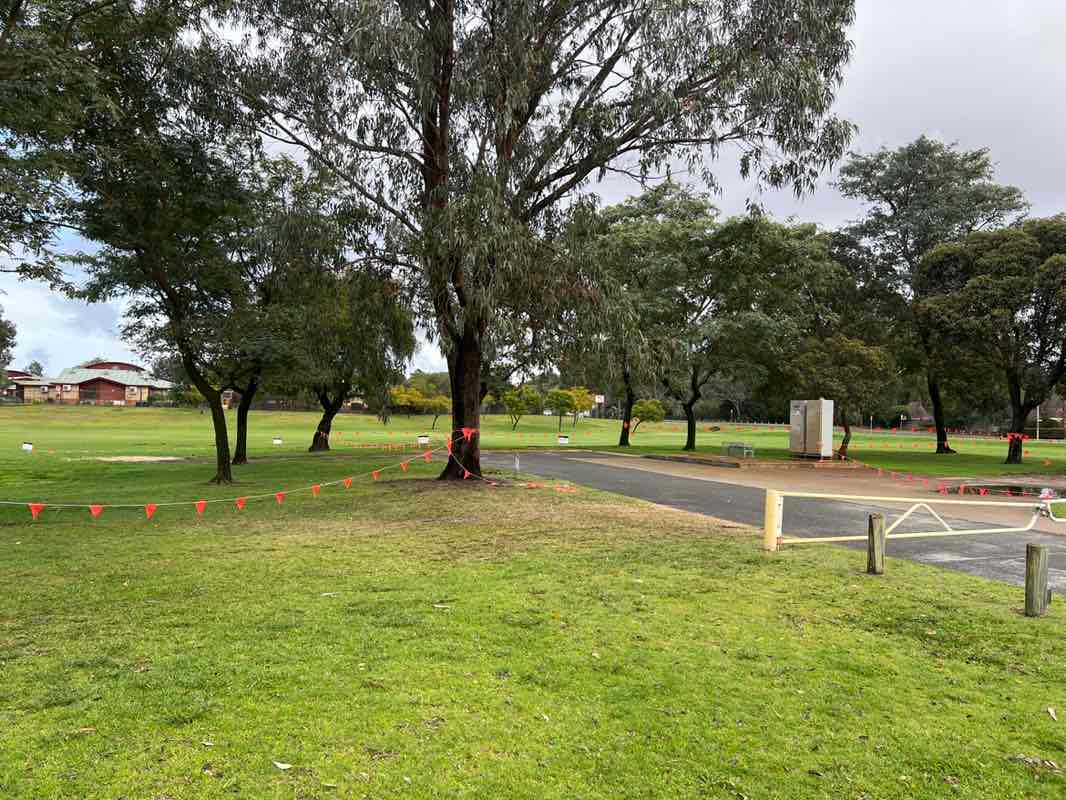 walking near me in Woodlake Sports Ground in spring