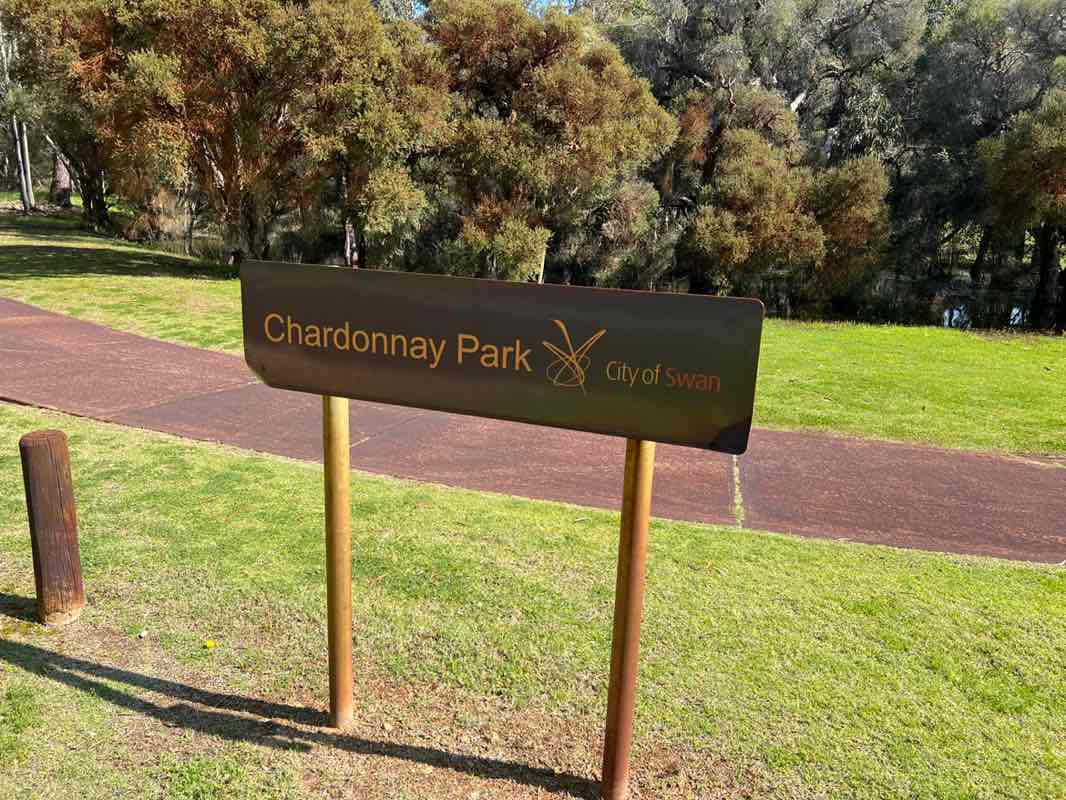 walking near me in Chardonnay Park in spring