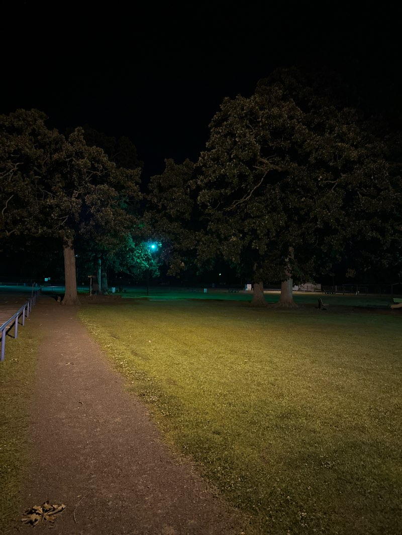 walking near me in Veterians Park in spring