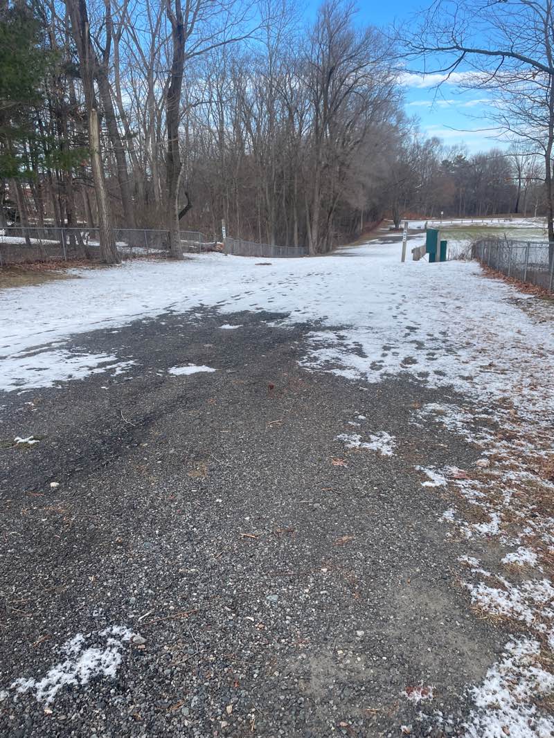 walking near me in Victory Recreation Fields in winter