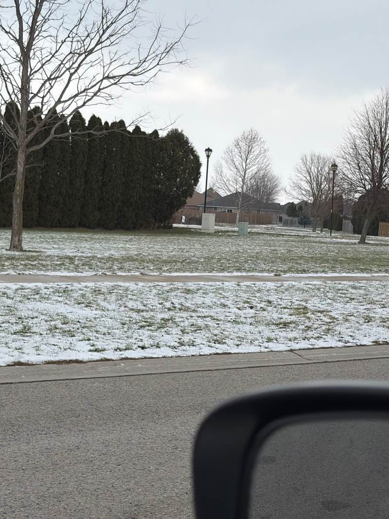 walking near me in Westpointe Park in winter
