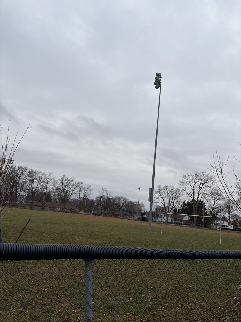 walking near me in Steinoff Park in winter