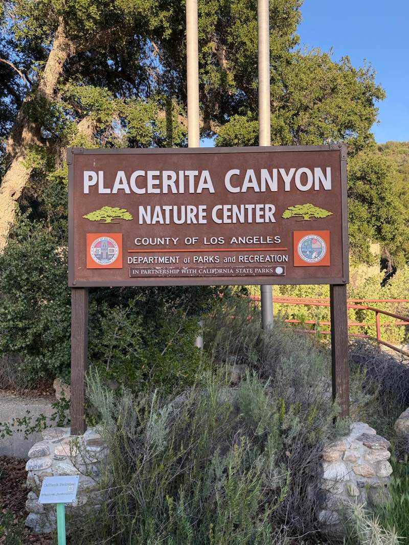 walking near me in Placerita Canyon State Park in winter