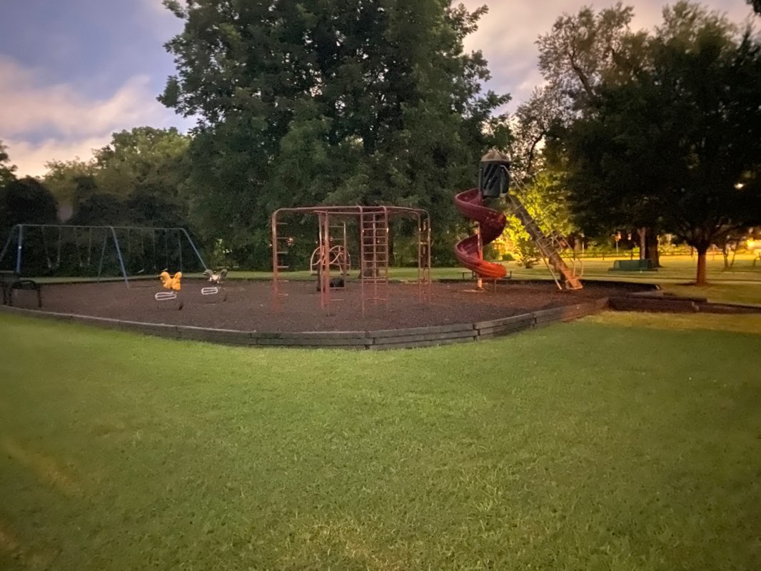 walking near me in June Benson Park in summer