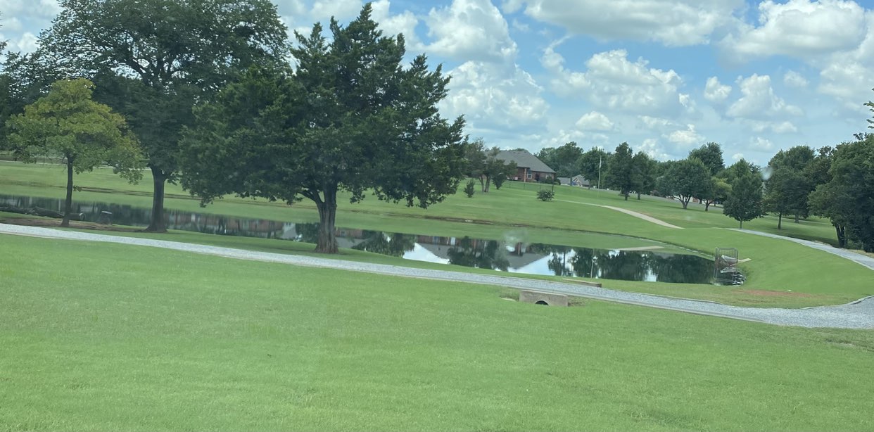 walking near me in Whispering Pines Community Park in summer