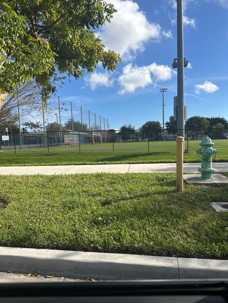 walking near me in OB Johnson Park in winter