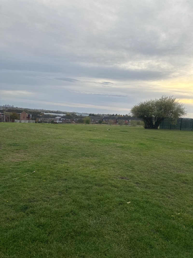 walking near me in Wood End Wireless Station in autumn