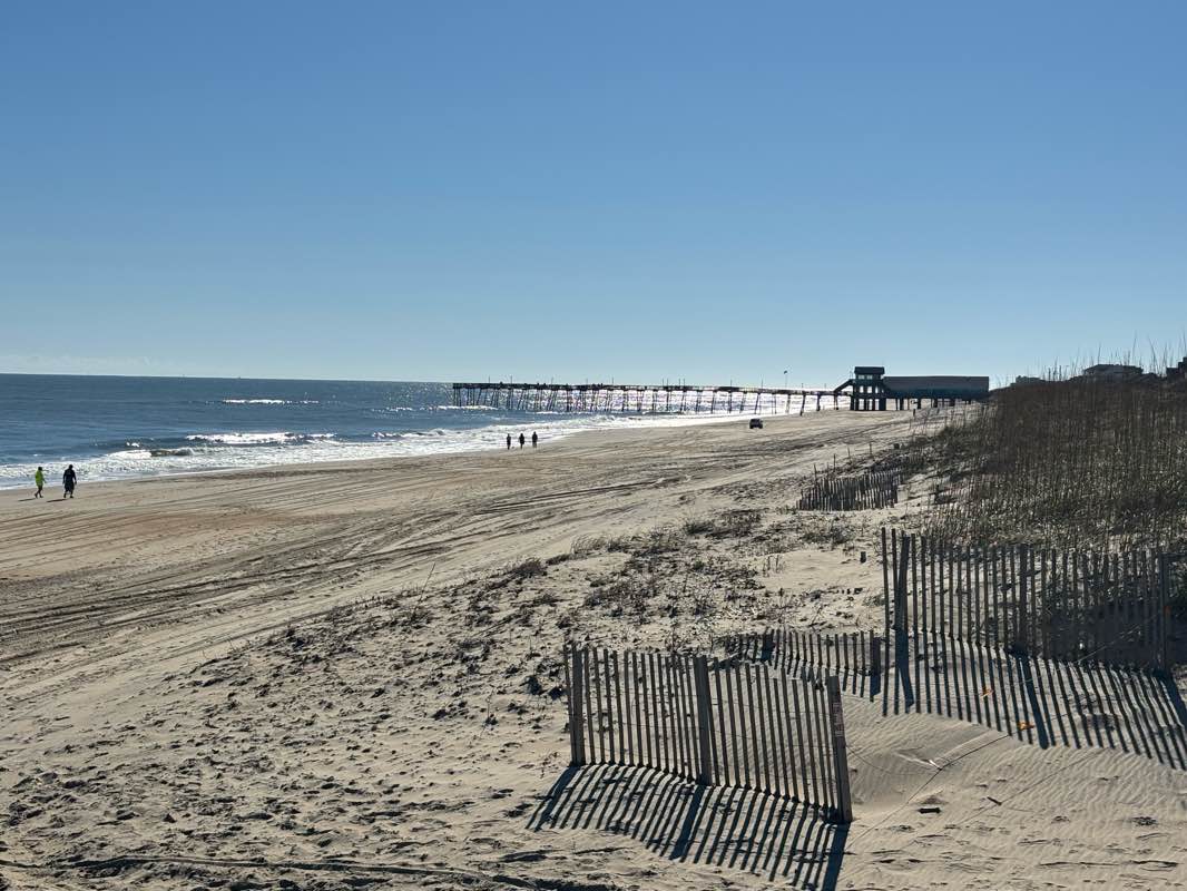 walking near me in Wright Brothers National Memorial in autumn