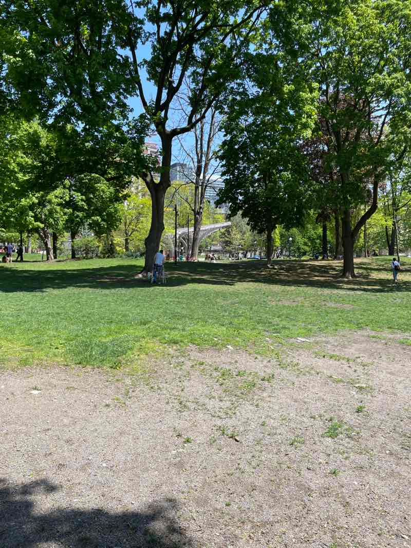 walking near me in St. James Park in spring