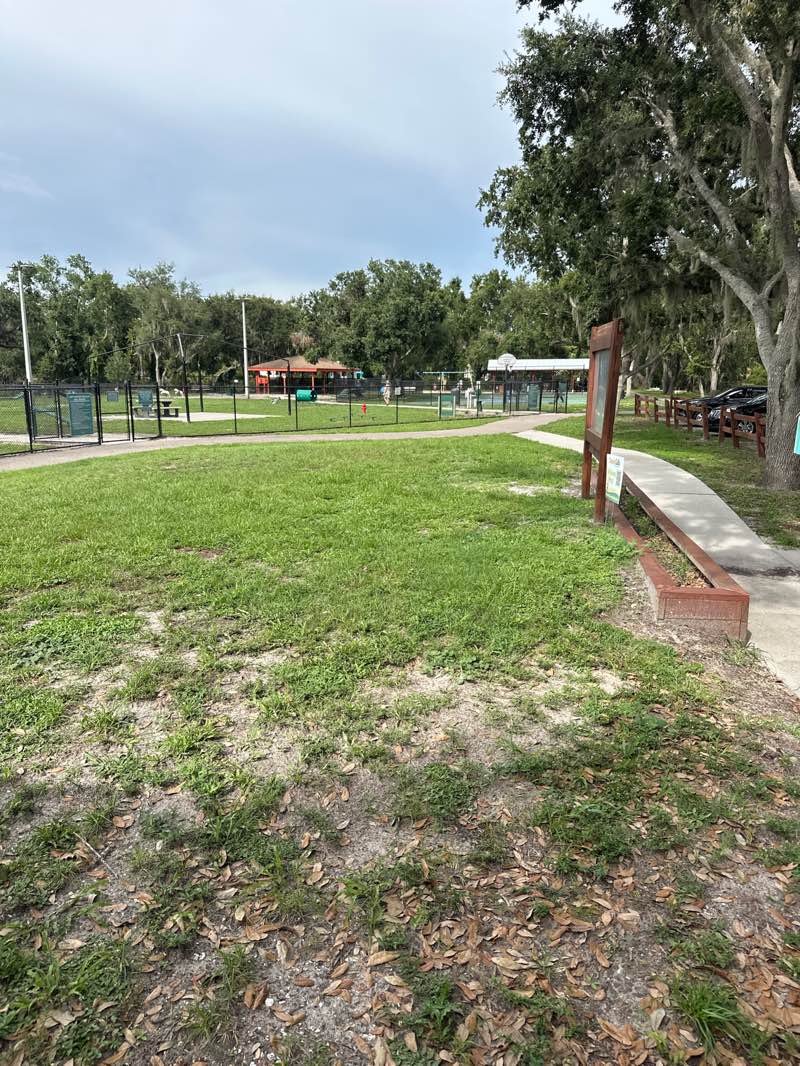 walking near me in Ola Mae Sims Park in summer