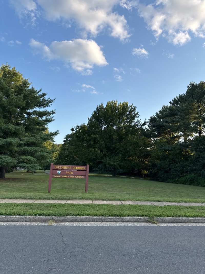 walking near me in Greenbiar commons Park in autumn
