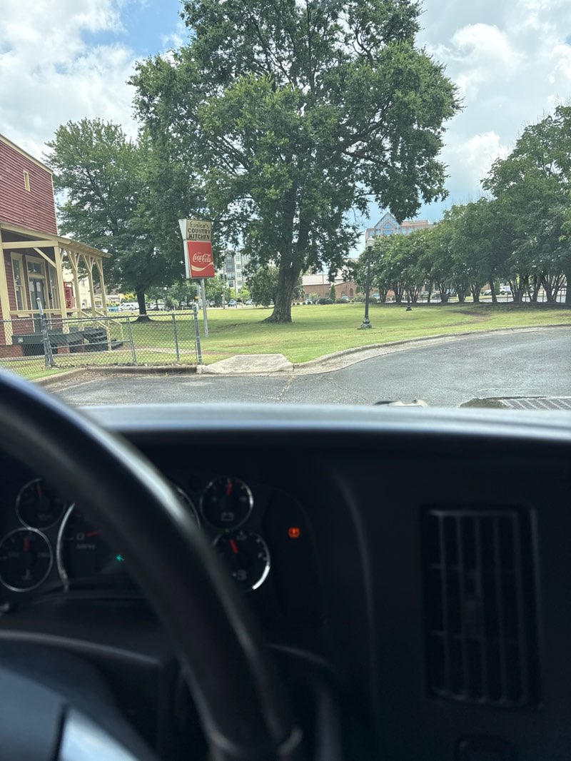 walking near me in Huntsville Depot Museum Park in summer