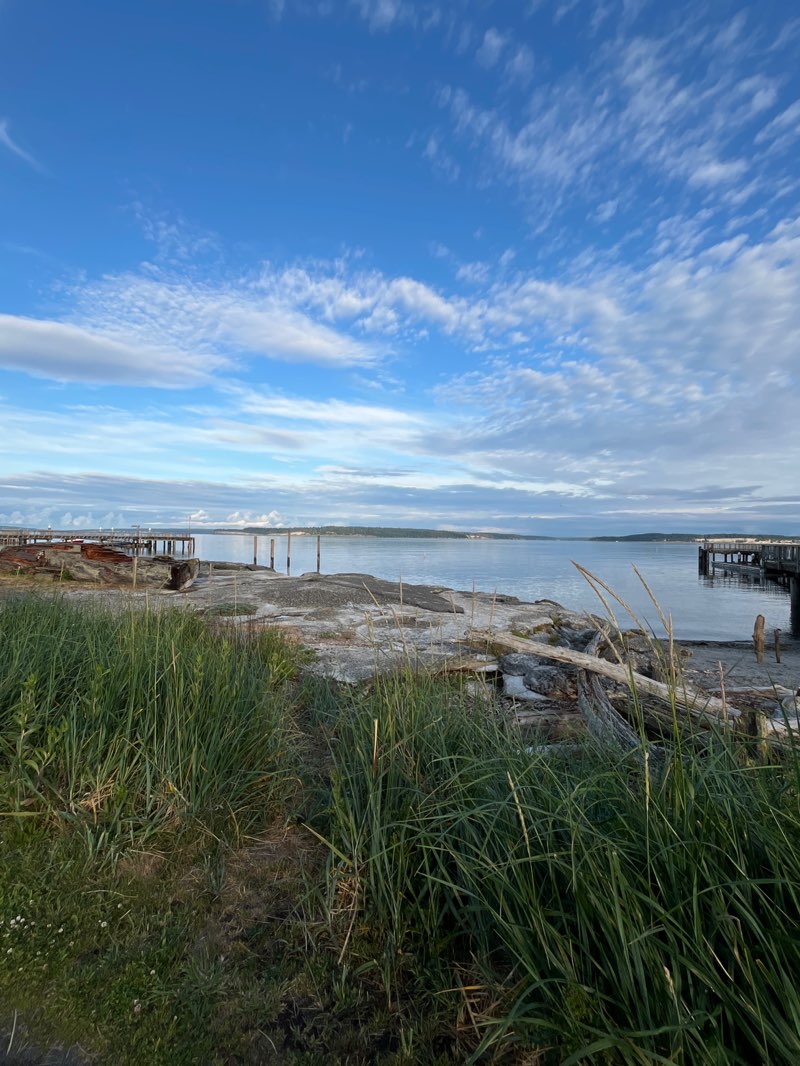 walking near me in John Pope Marine Park in summer
