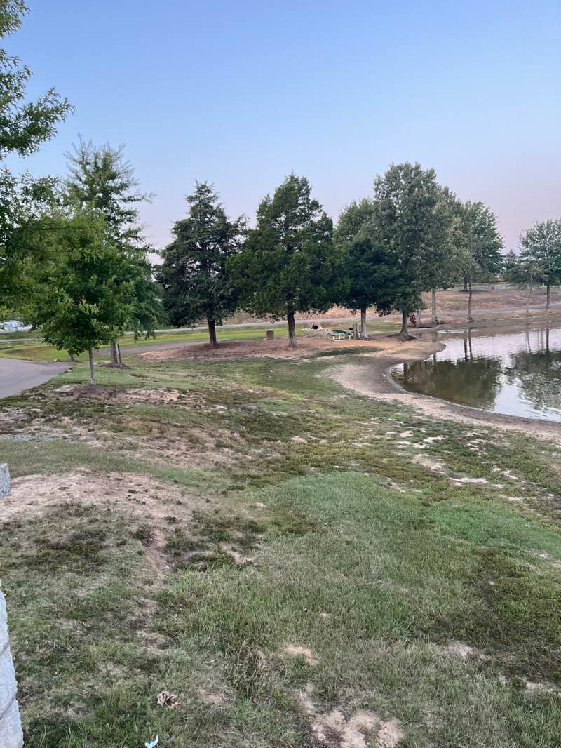 walking near me in Olive Branch City Park in autumn