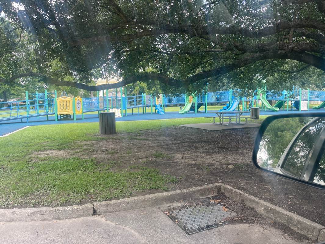 walking near me in Summerfield Park in summer