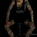 A衡阳吕氏刺青，超皮秒洗纹身