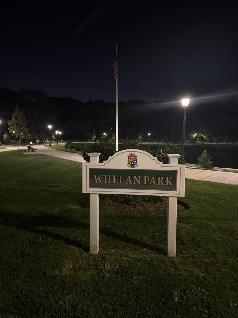 walking near me in Whelan Field in autumn