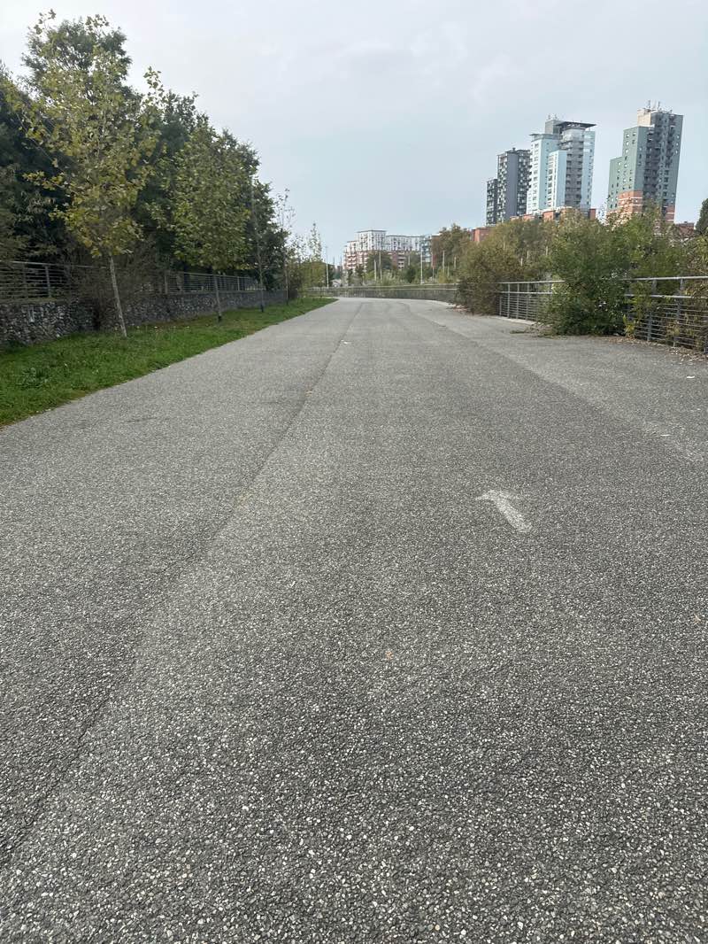 walking near me in Parco Lionello Venturi in autumn