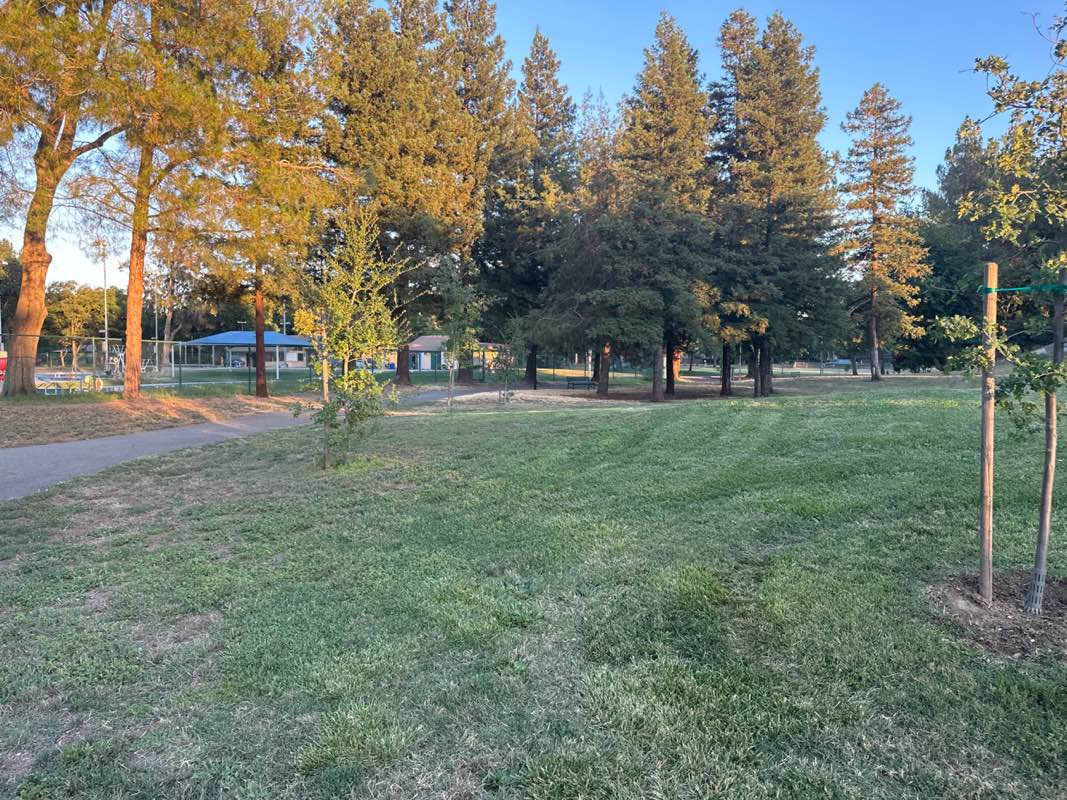 walking near me in Slide Hill Park in summer