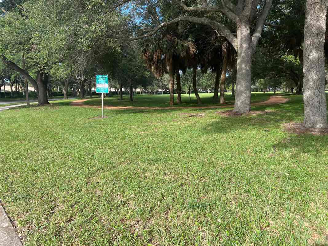 walking near me in Oaks Park in autumn