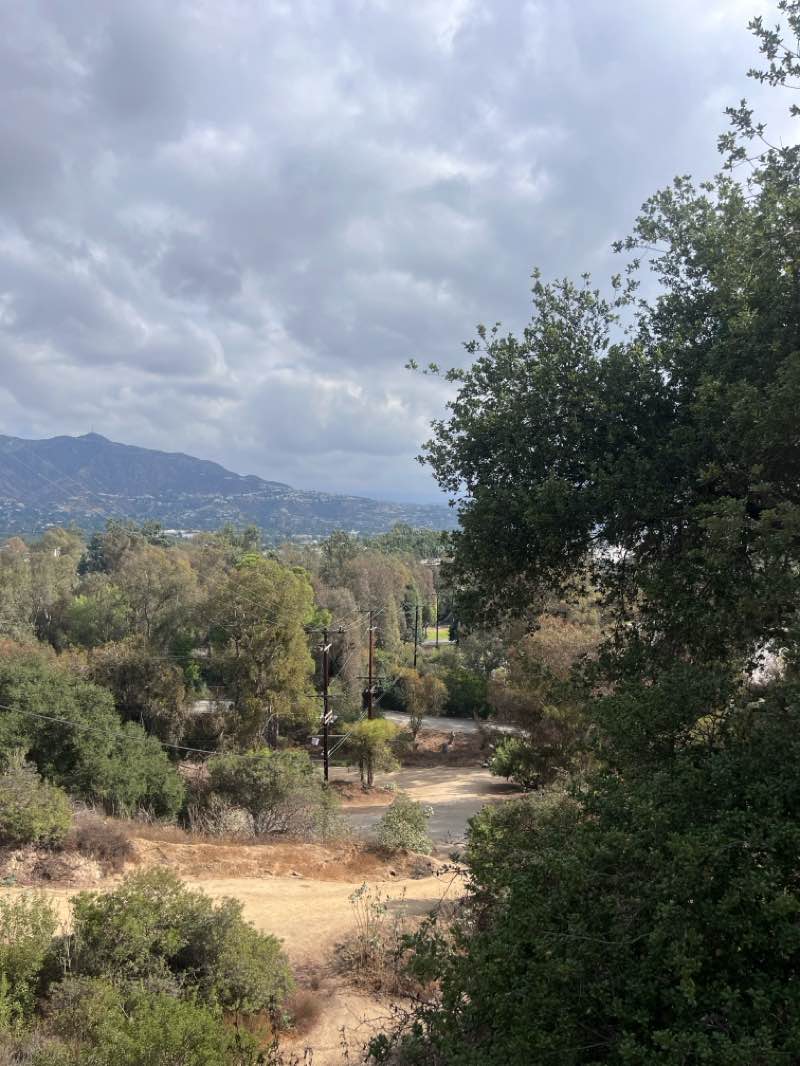 walking near me in Griffith Park in autumn