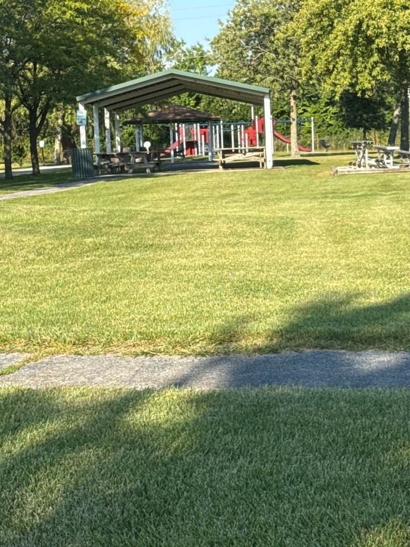 walking near me in Marycrest Park in autumn