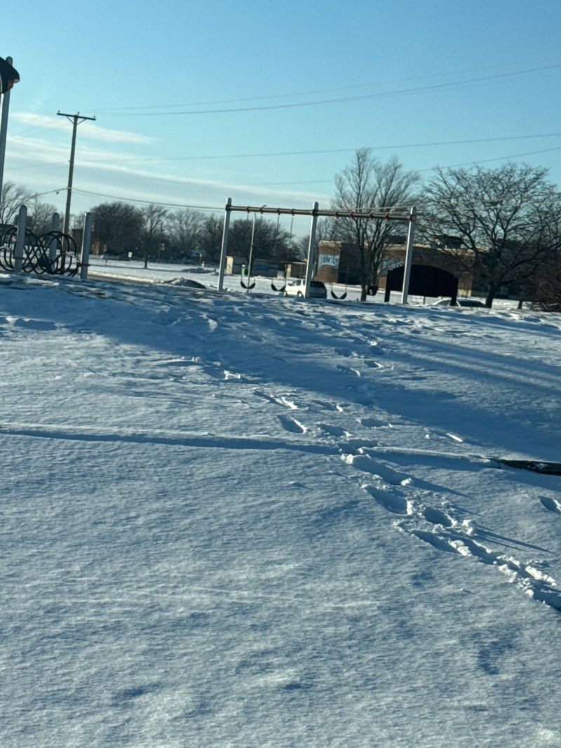 walking near me in Independence Park in winter