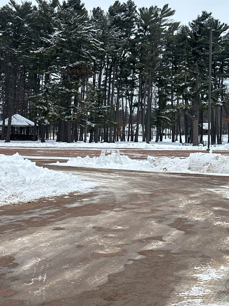 walking near me in Marathon Park in winter