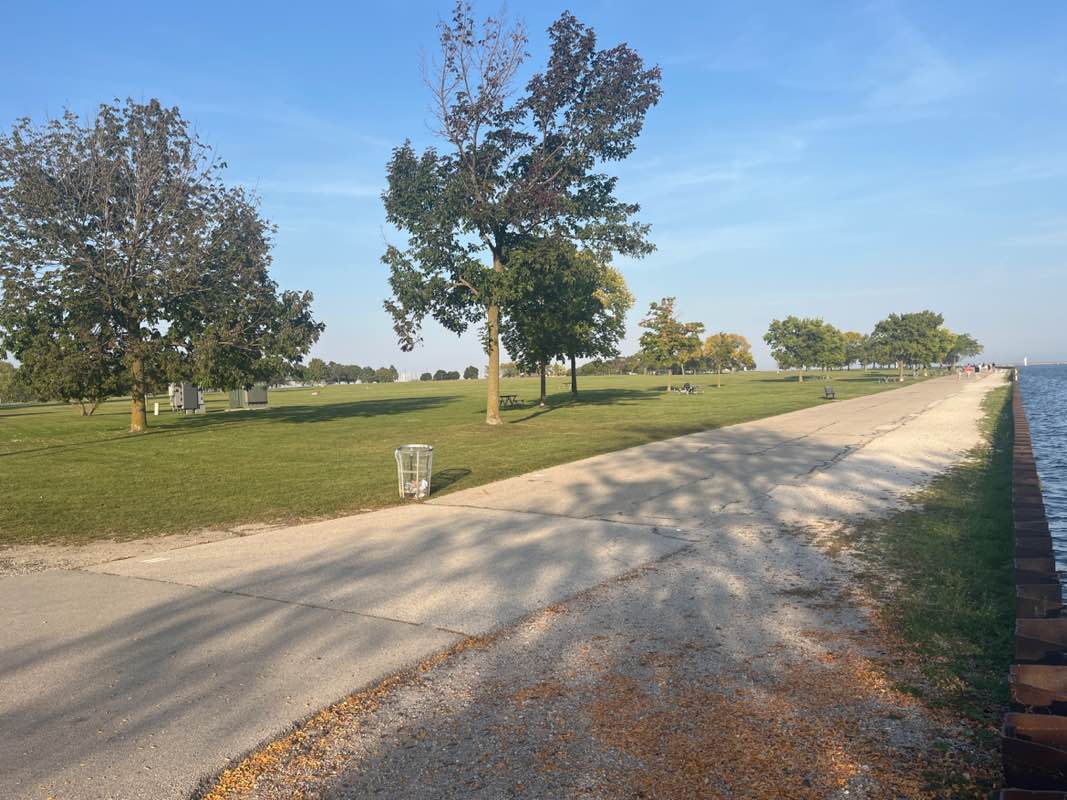walking near me in War Memorial & Art Center Grounds in autumn