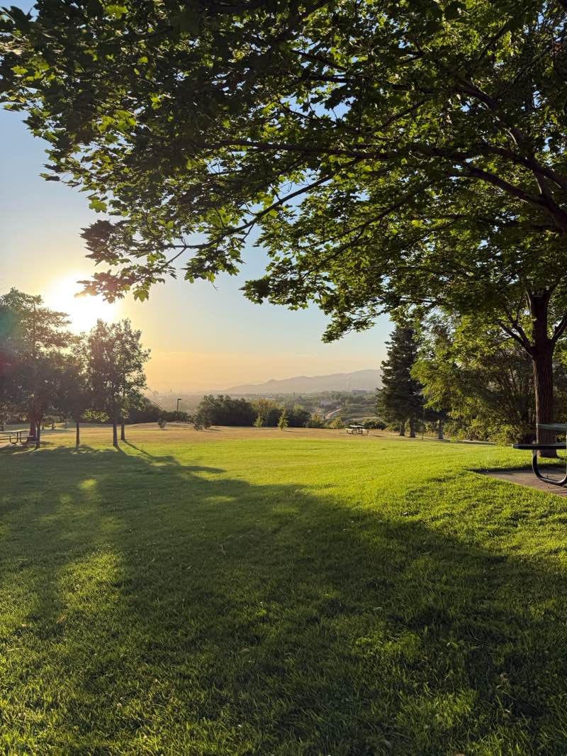 walking near me in Hogle Zoo in autumn