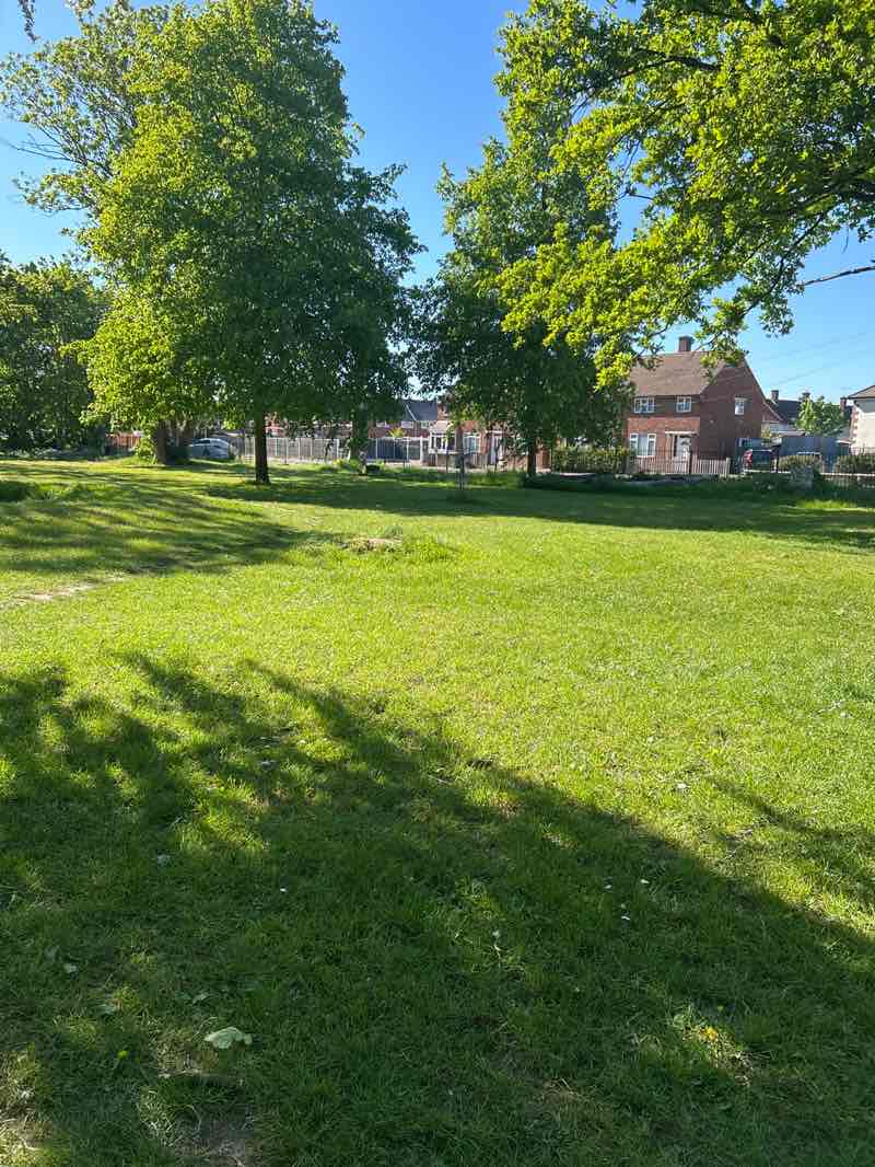 walking near me in Dilkes Park in spring