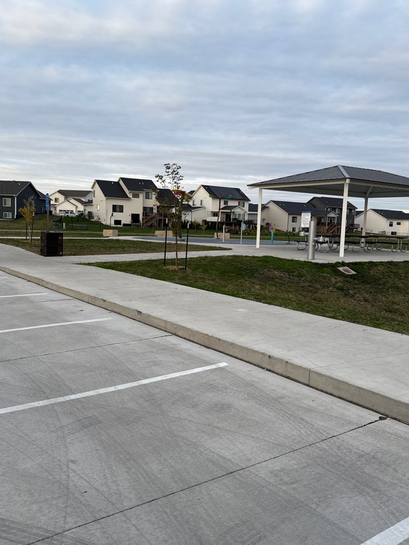 walking near me in Watercrest Park in autumn