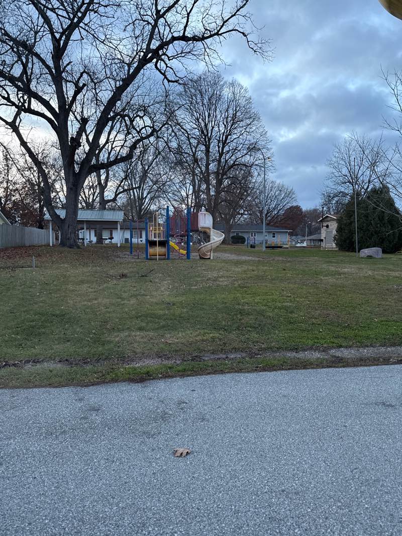 walking near me in Water Tower Park in autumn