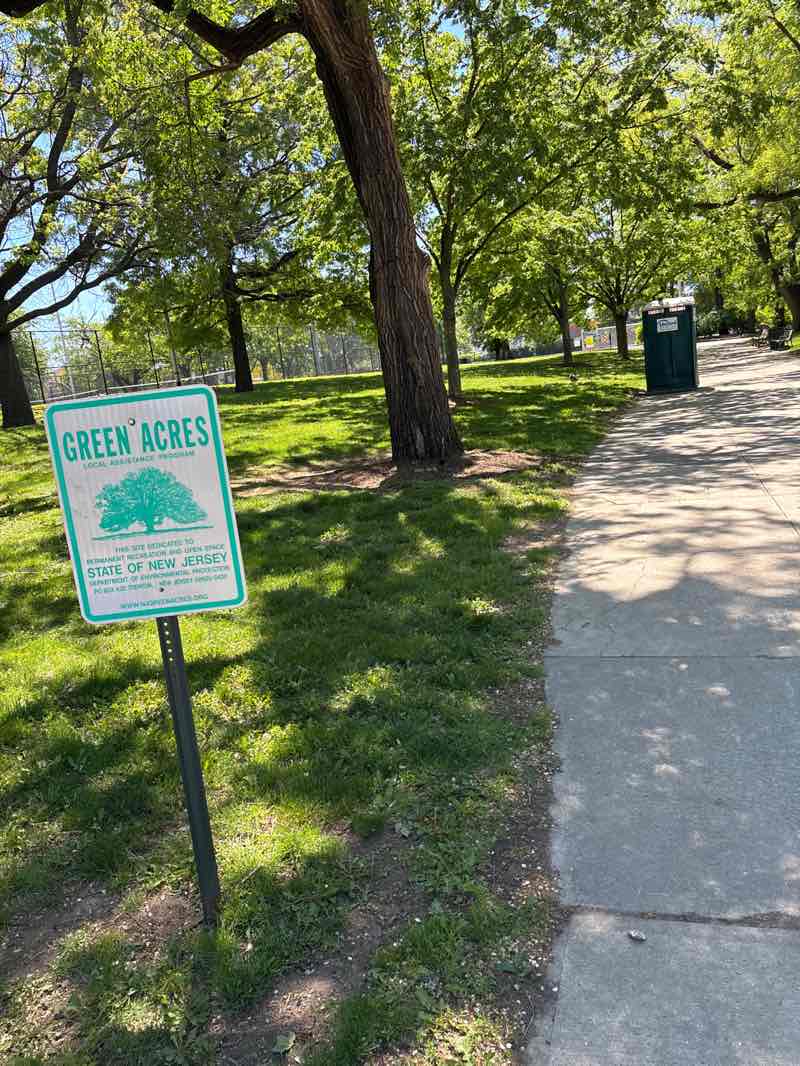 walking near me in Riverbank Park in spring