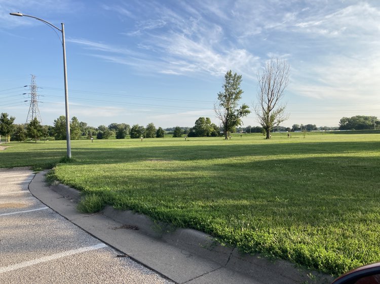 walking near me in Eagle Ridge Park in summer