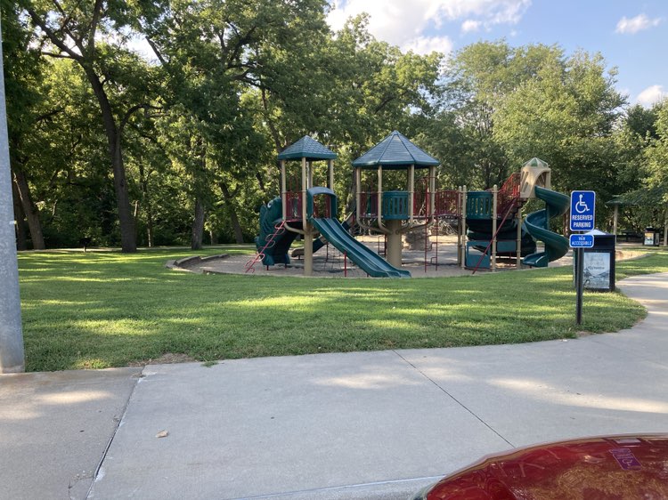 walking near me in Wildewood Park in autumn