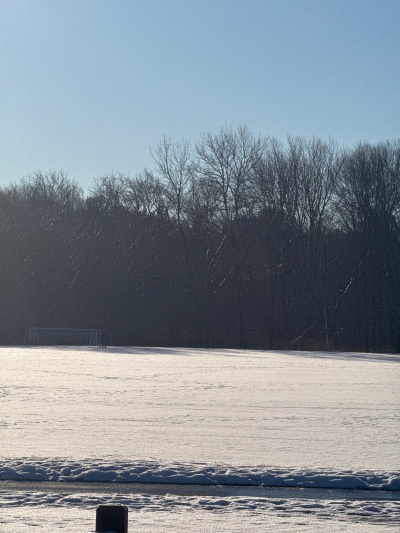 walking near me in South Street Park in winter
