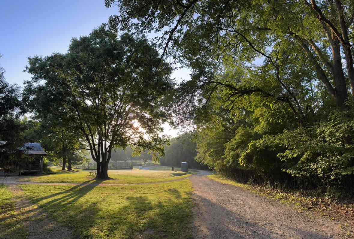 walking near me in Greenway Farms in summer