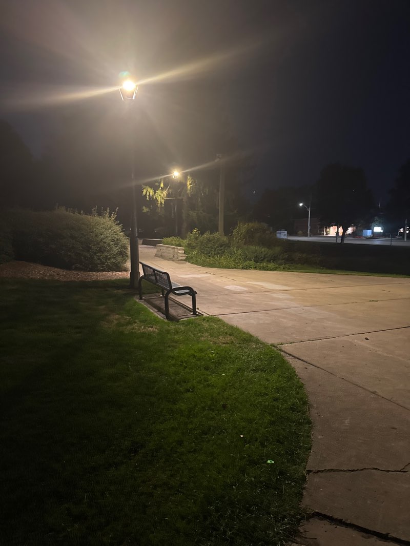 walking near me in Rotary Center Park in autumn