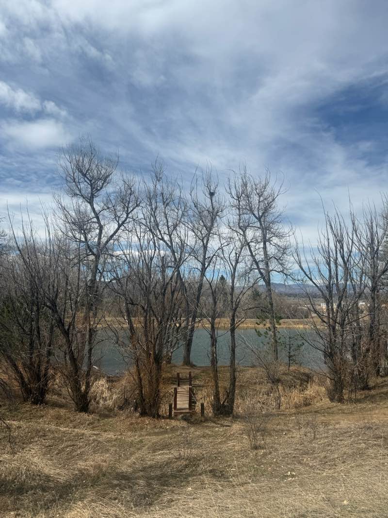 walking near me in Fly’n B Park in spring