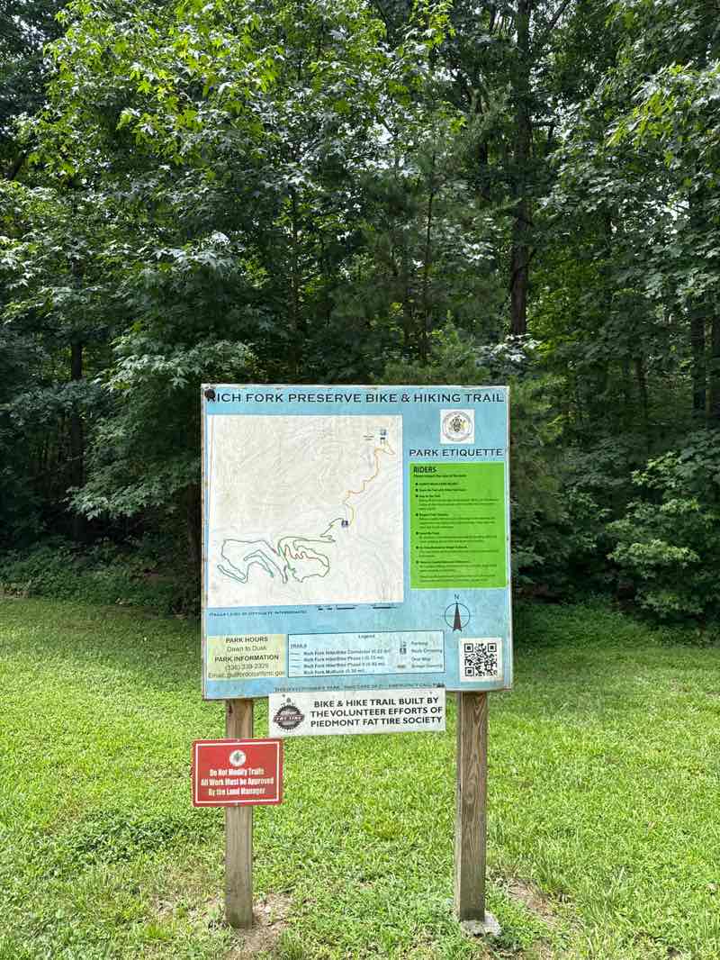 walking near me in Rich Fork Nature Reserve in autumn