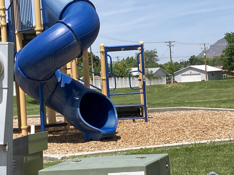 walking near me in Mary E. Christensen Park in summer