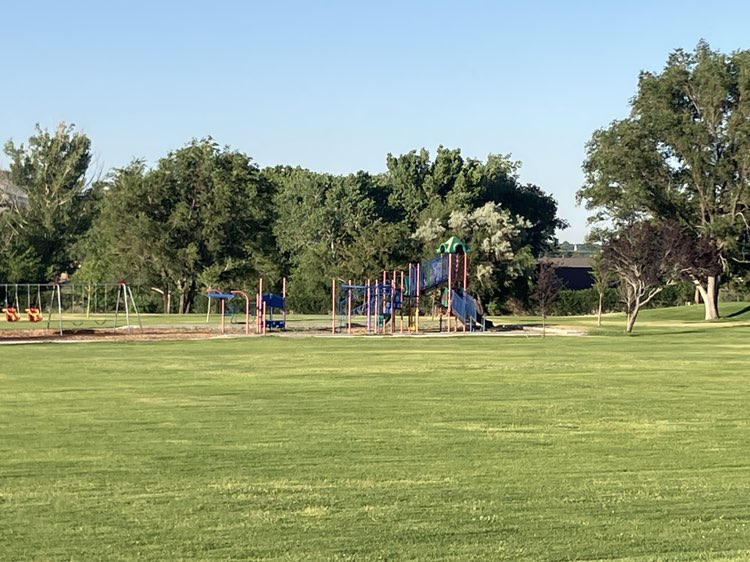 walking near me in Constitution Park in summer