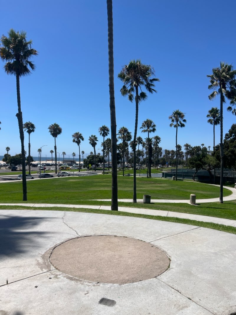 walking near me in Barnard Way Linear Park in autumn